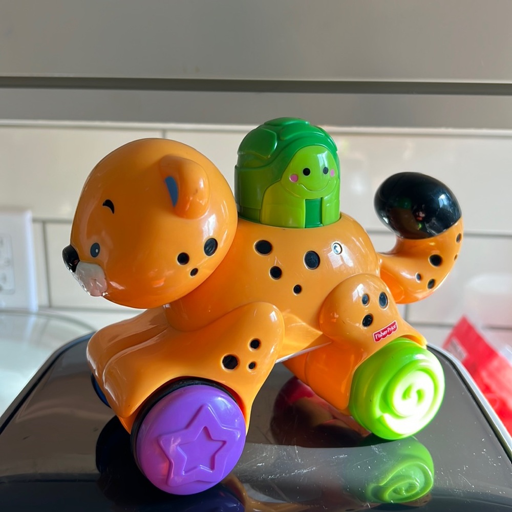 Fisher-Price Press And Crawl Cheeta